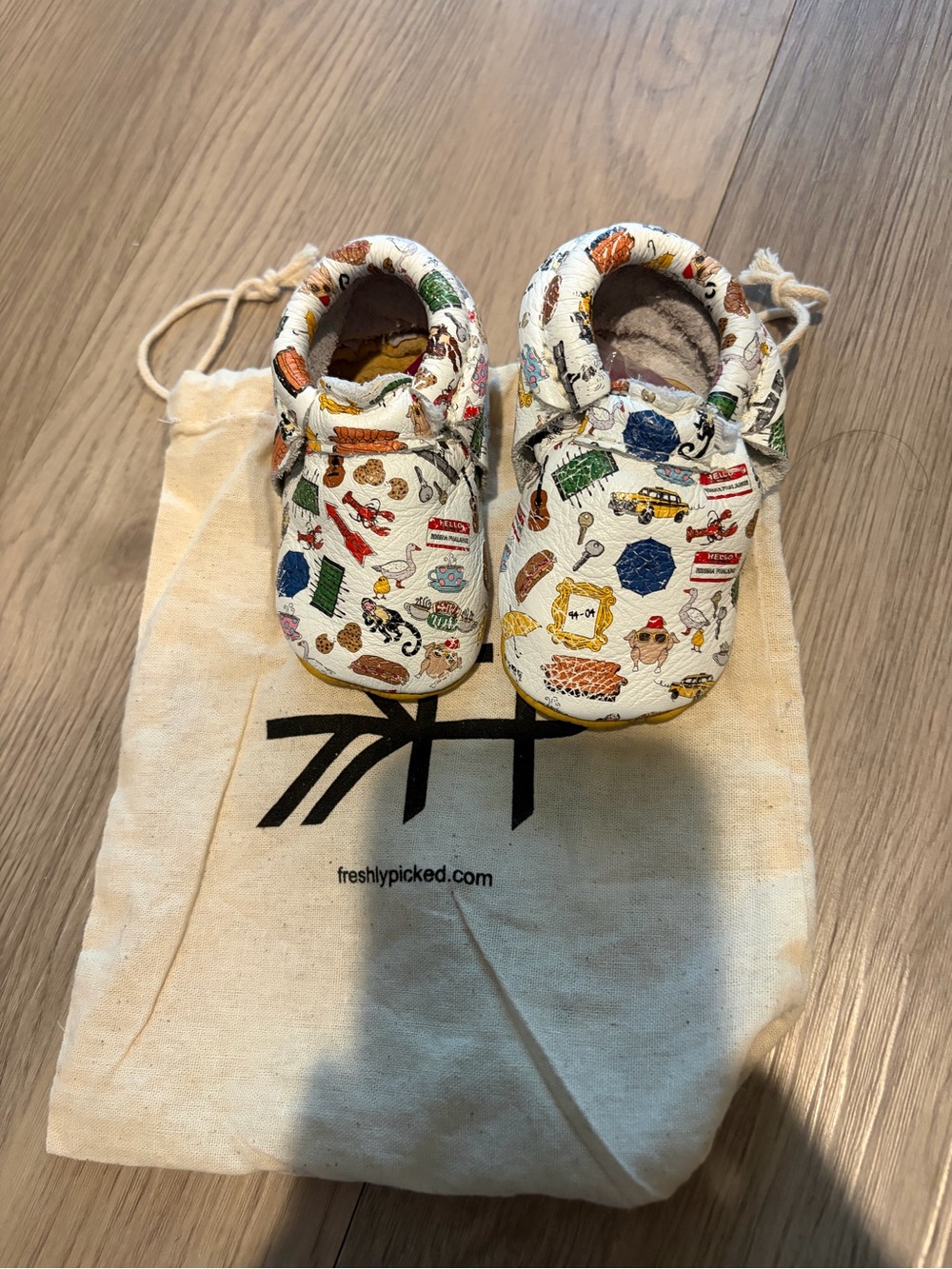 freshly picked friends infant, baby, shoes, size 2